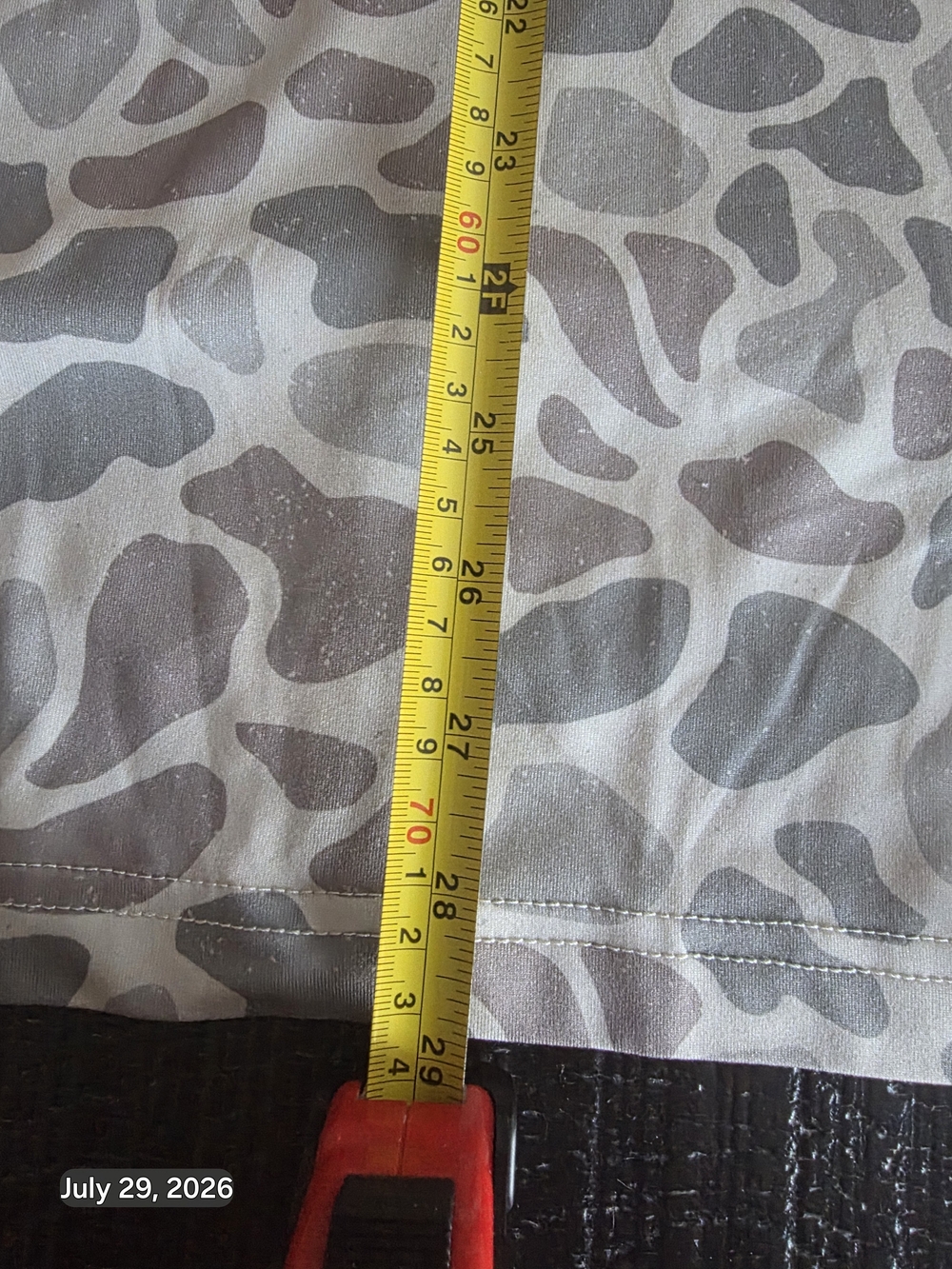 BURLEBO Gray and White Animal Print Men’s Shirt
